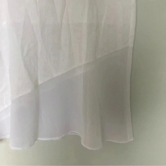NWT Chico’s linen  white skirt size 2 - Picture 2 of 7